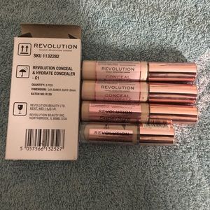 Makeup Revolution Conceal & Define Concealer and Conceal & Hydrate Concealer